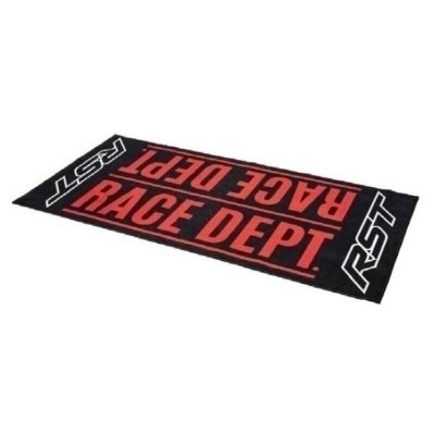 Alfombra para Moto RST RACE DEPT Negro/Rojo 103082