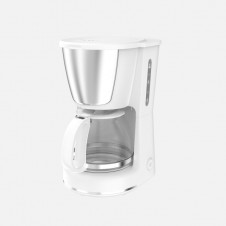 Cafetera De Goteo Wanda 6tazas Blanco 550w Filtro Permanente Jarra Cristal 0,75l Placa Calorif.26,5x10,5x20,5cm