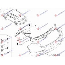 SOPORTE LATERAL PARACHOQUE TRASERO(PLASTICO) (O)