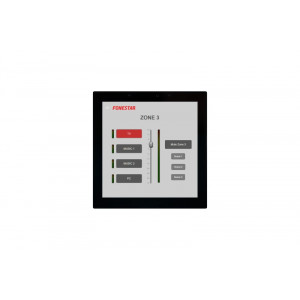 Pantalla táctil 4'' Android para ejecutar la App de interfaz de usuario de las matrices serie NMX. Fonestar MINITAB-4