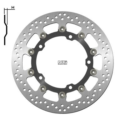 Disco de freno flotante NG 1785G 1785G