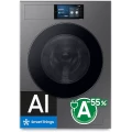 Lavadora Samsung WF90F09C4SU3, 9 kg, 1400 rpm, clase A, grafito