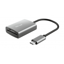 Trust 24136 lector de tarjeta usb 3.2 Gen 1 (3.1 Gen 1) tipo-c aluminio