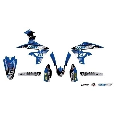 KUTVEK Tracx Graphic Kit Blue Yamaha YZ250F 5YA1759041L