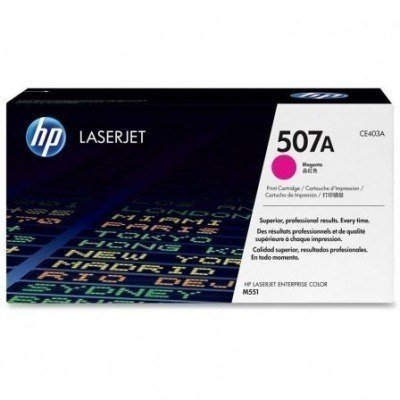 HP CE403A Magenta Cartucho de Toner Original - 507A
