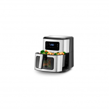 Ufesa 72805690 freidora Sencillo 6,5 L Independiente Freidora de aire caliente Negro, Acero