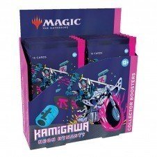 Juego de cartas caja de sobres wizards of the coast magic the gathering kamigawa neon dinasty 12 sobres ingles