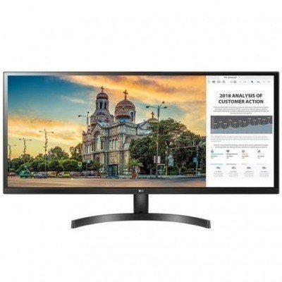 Monitor Profesional Ultrapanorámico LG 34WL500-B 34/ WFHD/ Negro