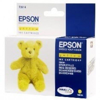 Cartucho tinta epson t061440 amarillo 8ml stylus d68 - 88 - d88+ - dx3800 - 4200 - 4800 - osito de peluche