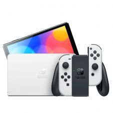 NINTENDO SWITCH OLED VERSION INTERNACIONAL 64 GB JOY-CON BLANCOS