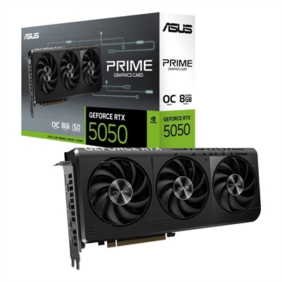 Tarjeta Gráfica Asus RTX 5050 8GB GDDR6 Prime OC DLSS4