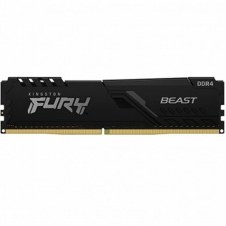 Memoria ram ddr4 16gb kingston - 3600mhz - pc4 28800 - fury beast negro - cl 18 - 1.35v