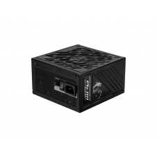 MSI MPG A1250GS PCIE5 unidad de fuente de alimentación 1250 W 20+4 pin ATX ATX Negro