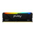 Kingston 8GB (1x8GB) DDR4 3200MT/s CL16 FURY Beast RGB Black XMP