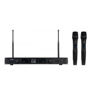 Micrófono inalámbrico doble de mano UHF ID Pilot y Diversity Fonestar SONAIR-PRO-2M