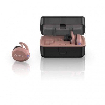 Auriculares Bluetooth Pioneer In-Ear Truly Wireless Sport/ con estuche de carga/ Autonomía 3h/ Rosas