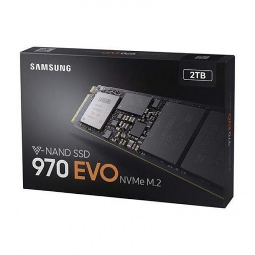 Samsung 970 EVO Plus MZ-V7S2T0BW - Unidad en estado sólido - cifrado - 2 TB - interno - M.2 - PCI Express 3.0 x4 (NVMe) - búfer: 2 GB - AES de 256 bits - TCG Opal Encryption 2.0