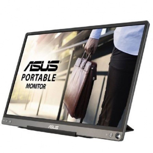 Monitor Portátil Asus ZenScreen MB16ACE 15.6/ Full HD/ Plata y Negro