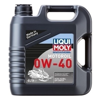 Garrafa 4L de aceite Liqui Moly SNOWMOBIL 100% sintético 0W-40 2261