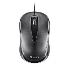 Ratón con cable Ngs EasyDelta, USB, 1200 DPI