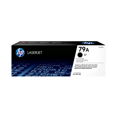 TONER NEGRO HP CF279A - Nº 79A - 1000 PÁGINAS - COMPATIBLE CON LASERJET PRO M12 / MFP M26