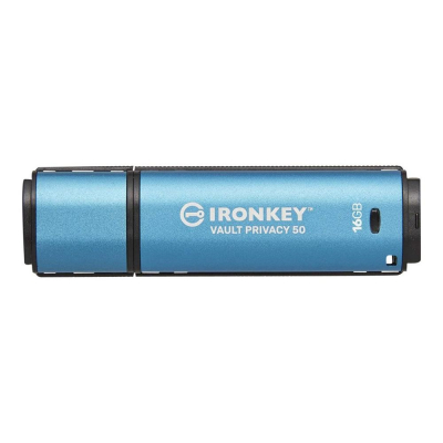 Memoria usb 3.2 kingston 16gb ironkey vault privacy 50 series