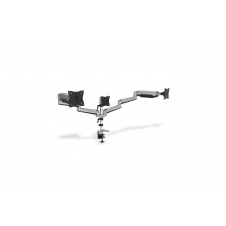 DIGITUS soporte para monitor 27P Abrazadera Negro, Gris
