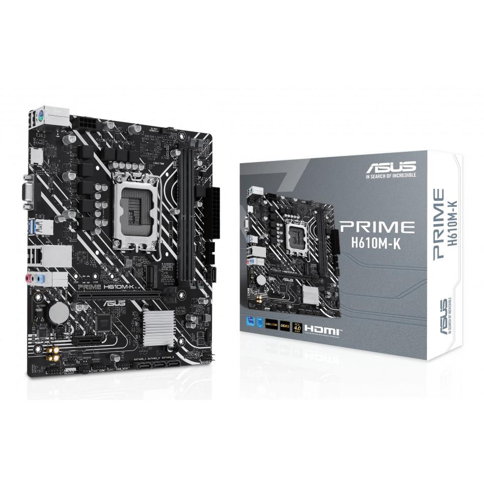 Prime H610M-K Intel H610 LGA 1700 micro ATX