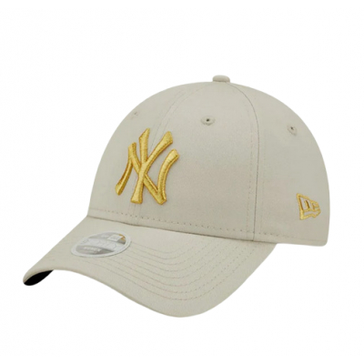 Gorra NEW ERA WMNS METALLIC LOGO 9FORTY NEYYA 60222491 Blanco