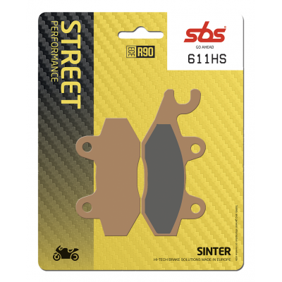 HS Street Excel Sintered Front Brake Pads SBS 611HS