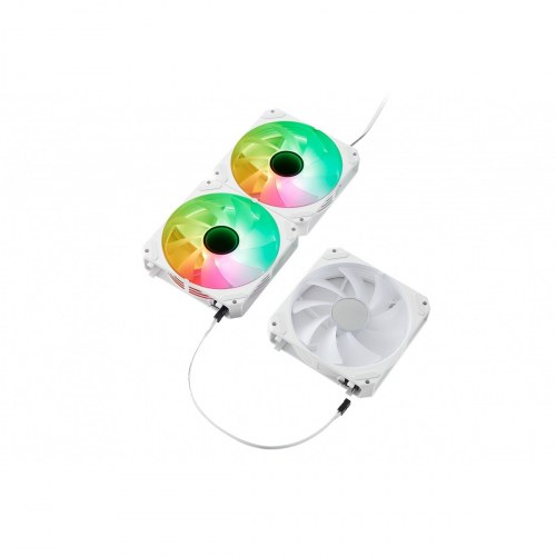 Ventilador ARCLIGHT 2.0 ARGB Kit 3 en 1 White