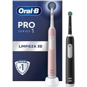 DENTAL ORALB PRO1 DUO rosa/negro 2XEB50RX