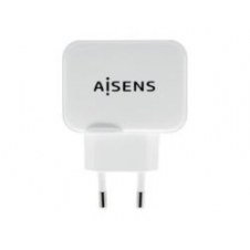 Cargador De Pared Aisens 17w 2xusb-a Blanco