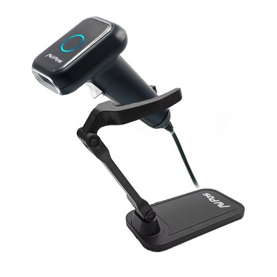 AVP-260-2D lector de código de barras Lector de códigos de barras portátil 1D/2D CMOS Negro