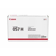 Canon i-SENSYS toner 057H 1 pieza Original Negro