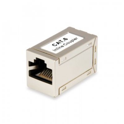 ADAPTADOR RJ45 CAT.6 APANTALLADO HEMBRA - HEMBRA