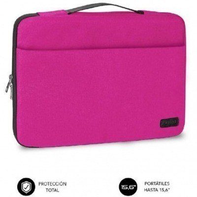 Funda Subblim Elegant Laptop Sleeve hasta 15.6/ Rosa