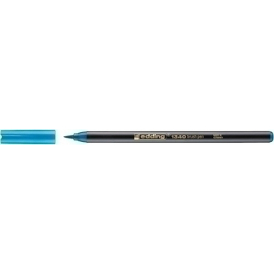 ROTUL.EDDING 1340 BRUSHPEN AZ.CELESTE - Pack de 10 unidades