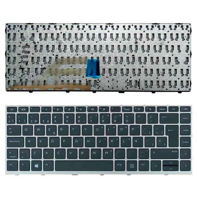 Teclado compatible para portátil HP Probook 430 G5 / 440 G5 / 445 G5 / Marco Plata