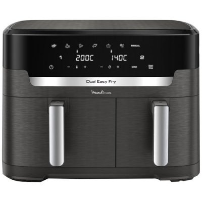 EZ942HF0 freidora Doble 11 L Independiente 2020 W Freidora de aire caliente Carbón vegetal