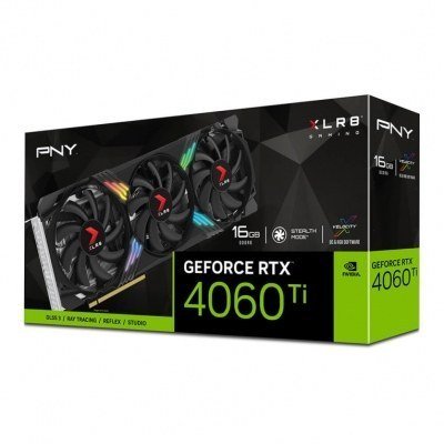 TARJETA GRAFICA PNY GEFORCE RTX 4060 Ti 16GB XLR8 GAMING VERTO