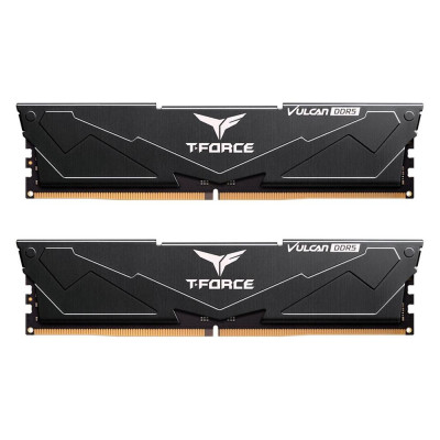 Memoria ram 6000mt - s teamgroup vulcan ddr5 black 2x16gb 32gb cl30