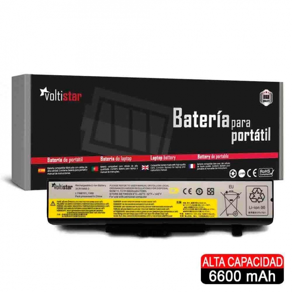 Batería para portátil Lenovo g500 / 11.1v / 6600mAh