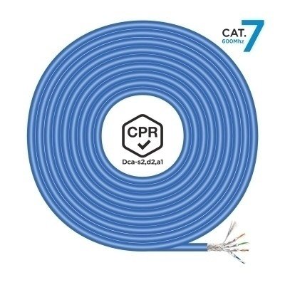 AISENS - CABLE DE RED RJ45 LSZH CPR Dca CAT.7 600 MHZ S/FTP AWG23, AZU