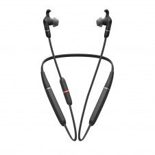 Jabra Evolve 65e MS & Link 370 auriculares banda para cuello Bluetooth Negro