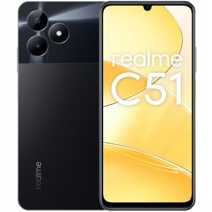 Teléfono móvil Realme C51 6/256 6,7 CARBON negro