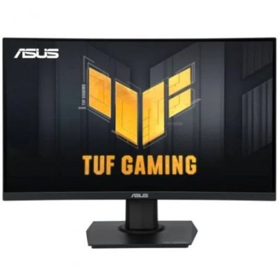 Monitor Gaming Curvo Asus TUF Gaming VG24VQER 23.6/ Full HD/ 1ms/ 180Hz/ VA/ Negro