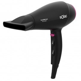 Secador de pelo Solac SH7083, 2200W, iónico, con difusor