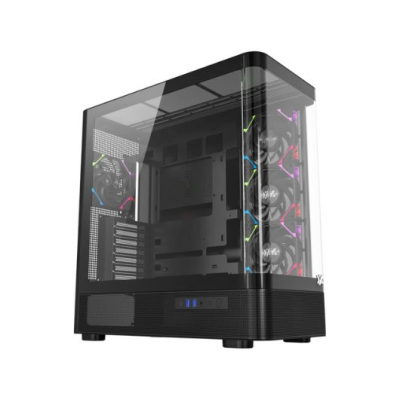 Caja Atx XYZ Quantum Negra
