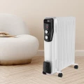 Radiador de aceite Ufesa Antares 2500, 2.500 W, 11 elementos, termostato regulable, blanco - imagen 3
